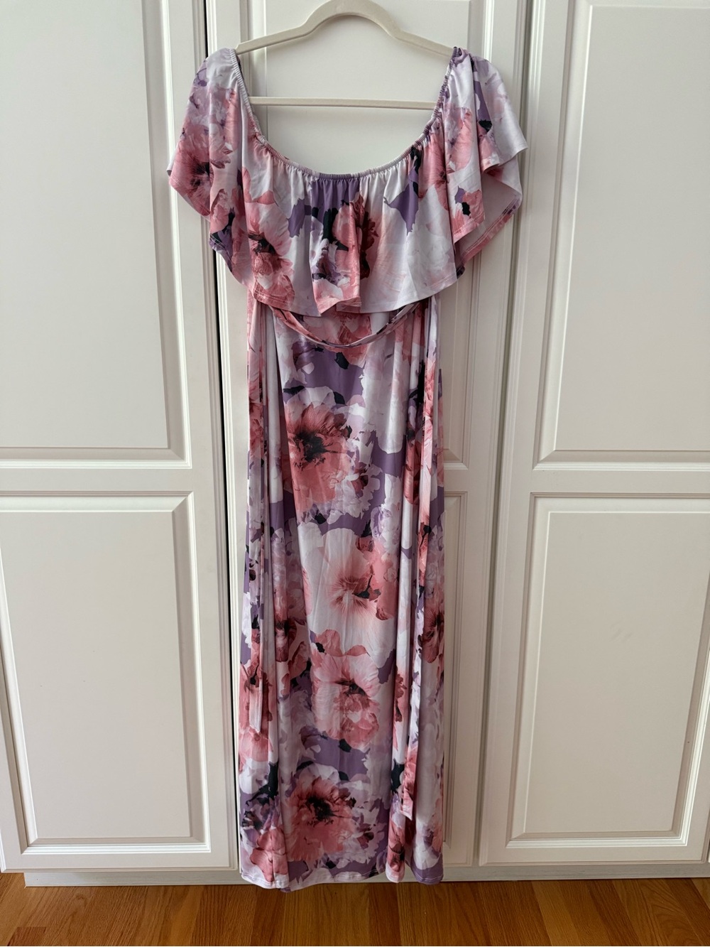 Maternity Floral Maxi Dress